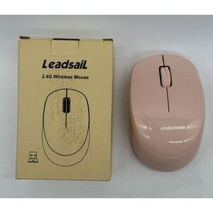 LeadsaiL Wireless Mouse for Laptop 2.4GHz Silent USB Mouse Slim Optical Mouse...